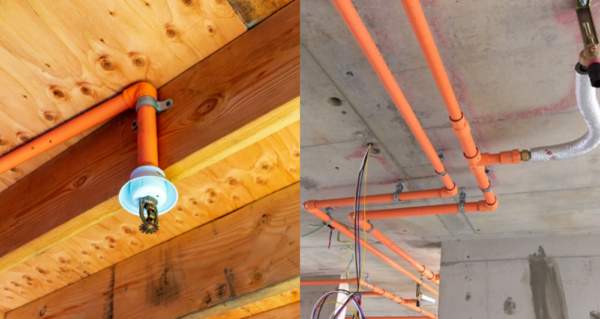 CPVC fire sprinkler piping cases③